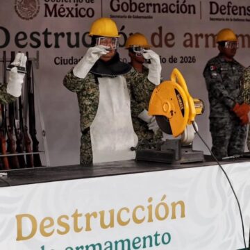 EL 75% DE LAS ARMAS ASEGURADAS EN MÉXICO PROVIENE DE EU: SHEINBAUM EL 75% DE LAS ARMAS ASEGURADAS EN MÉXICO PROVIENE DE EU: SHEINBAUM