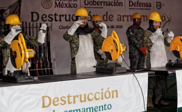 EL 75% DE LAS ARMAS ASEGURADAS EN MÉXICO PROVIENE DE EU: SHEINBAUM