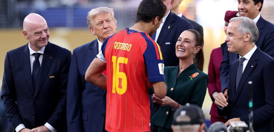 SHEINBAUM FELICITA A ESPAÑA POR GANAR EL MUNDIAL SHEINBAUM FELICITA A ESPAÑA POR GANAR EL MUNDIAL