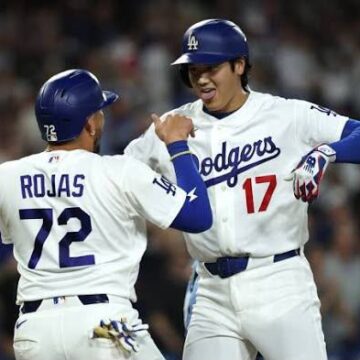 JONRONES DE OHTANI Y BETTS DAN A DODGERS VICTORIA DE 4-2 Y BARRIDA SOBRE REALES EN GRANDES LIGAS JONRONES DE OHTANI Y BETTS DAN A DODGERS VICTORIA DE 4-2 Y BARRIDA SOBRE REALES EN GRANDES LIGAS