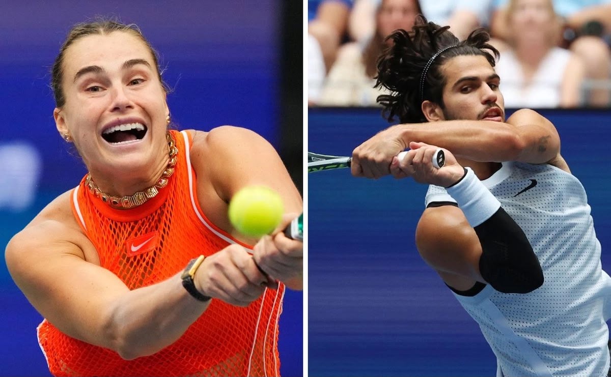 ALCARAZ Y SABALENKA SE INSTALAN EN LOS CUARTOS DE FINAL DEL ABIERTO DE EU ALCARAZ Y SABALENKA SE INSTALAN EN LOS CUARTOS DE FINAL DEL ABIERTO DE EU