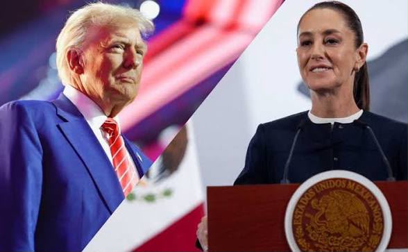 CLAUDIA SHEINBAUM Y DONALD TRUMP HABLARON POR TELÉFONO SOBRE EL ACUERDO COMERCIAL, DESTAPA PRENSA DE EEUU CLAUDIA SHEINBAUM Y DONALD TRUMP HABLARON POR TELÉFONO SOBRE EL ACUERDO COMERCIAL, DESTAPA PRENSA DE EEUU