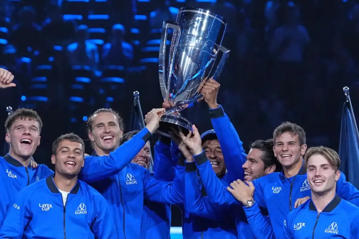 CON TRIUNFO DE ZVEREV SU EQUIPO EUROPA GANA LA COPA LAVER CON TRIUNFO DE ZVEREV SU EQUIPO EUROPA GANA LA COPA LAVER