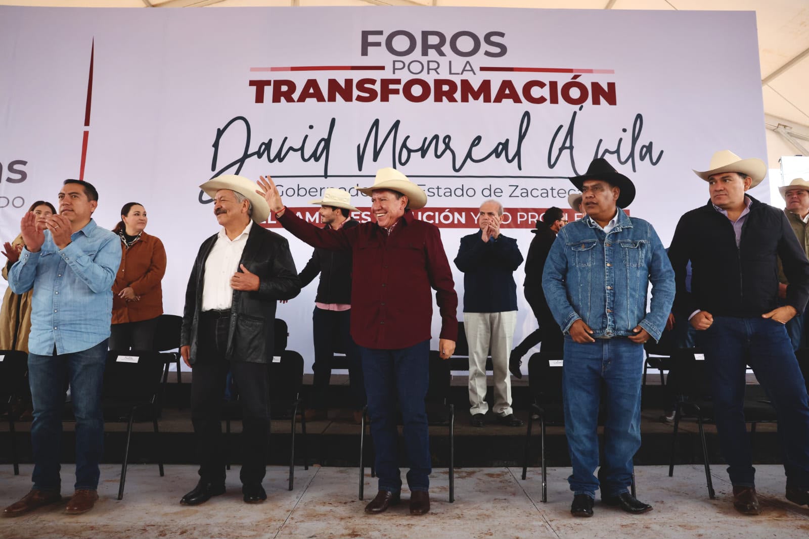 REAFIRMA GOBERNADOR DAVID MONREAL QUE EL CAMPO ES SOLUCIÓN Y NO PROBLEMA, EN FORO POR LA TRANSFORMACIÓN EN SOMBRERETE REAFIRMA GOBERNADOR DAVID MONREAL QUE EL CAMPO ES SOLUCIÓN Y NO PROBLEMA, EN FORO POR LA TRANSFORMACIÓN EN SOMBRERETE