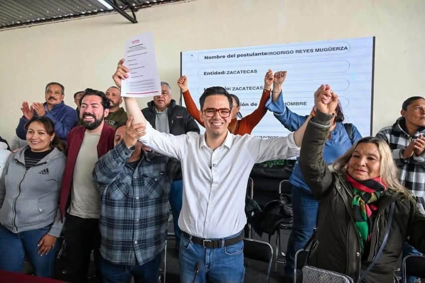 RODRIGO REYES SE REGISTRA Y VA POR LA COORDINACIÓN MUNICIPAL DE MORENA EN ZACATECAS RODRIGO REYES SE REGISTRA Y VA POR LA COORDINACIÓN MUNICIPAL DE MORENA EN ZACATECAS